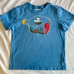 Hanna Andersson ship in a bottle tee